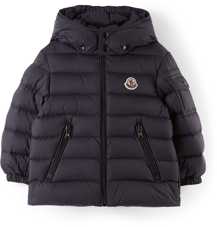 

Темно-синяя пуховая куртка для малышей Jules Moncler Enfant