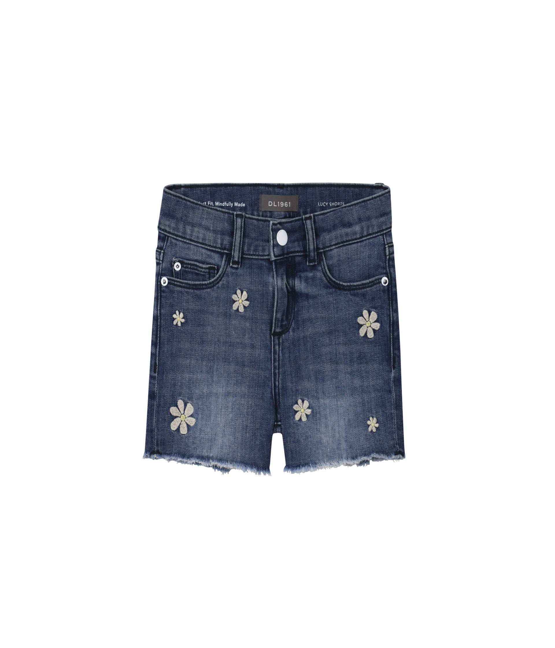 Шорты DL1961 Kids, Lucy Shorts in Pacific Daisy фото