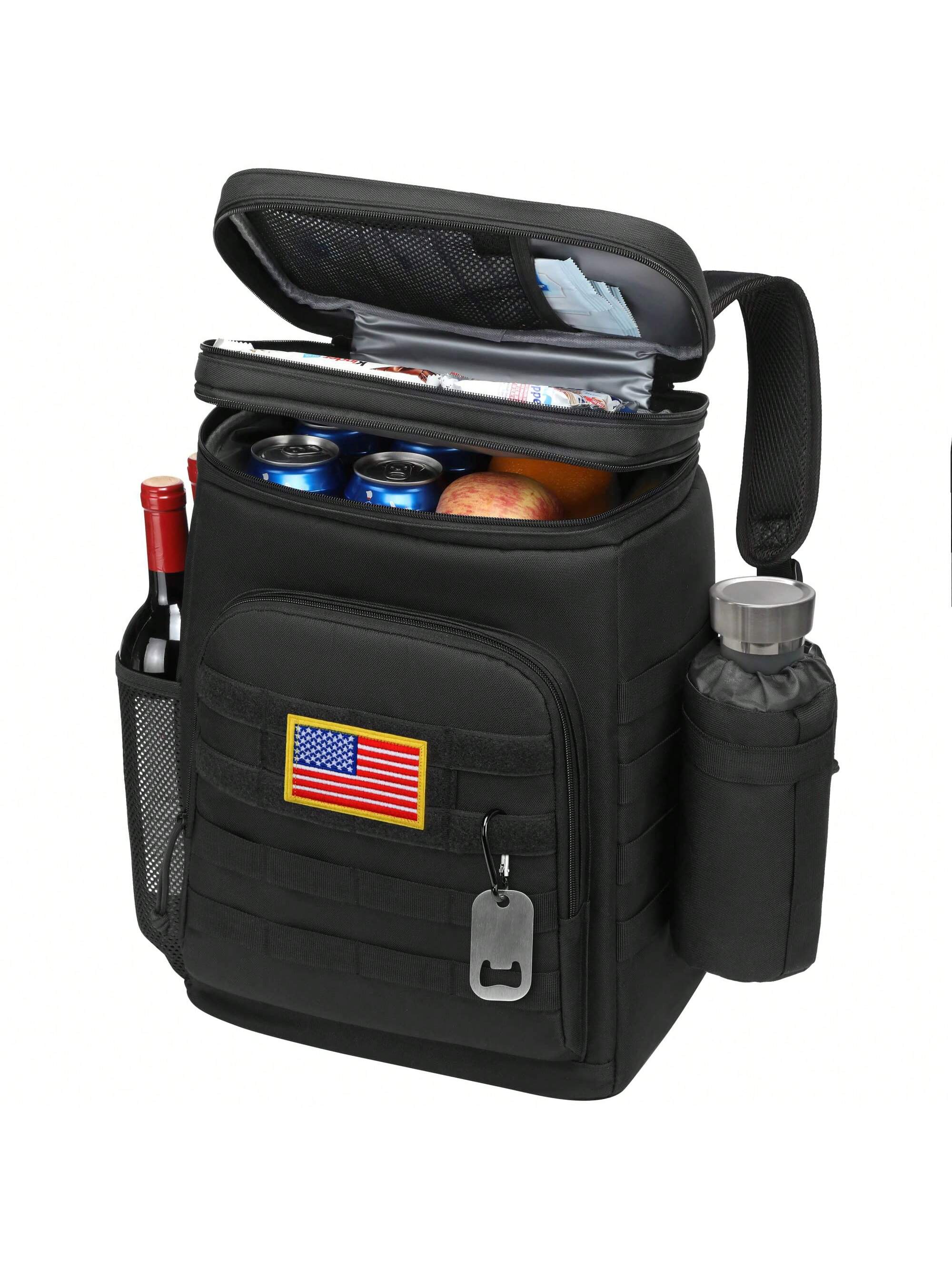 Рюкзак-холодильник, черный huntvp 1000d тактический рюкзак 45l molle рюкзак штурмовой пакет открытый кемпинг туризм рюкзак открытый рюкзак многоцветный