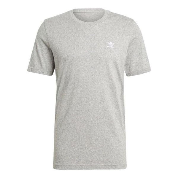 Футболка Men's adidas originals Adicolor Essentials Solid Color Casual Round Neck Short Sleeve Gray T-Shirt, серый