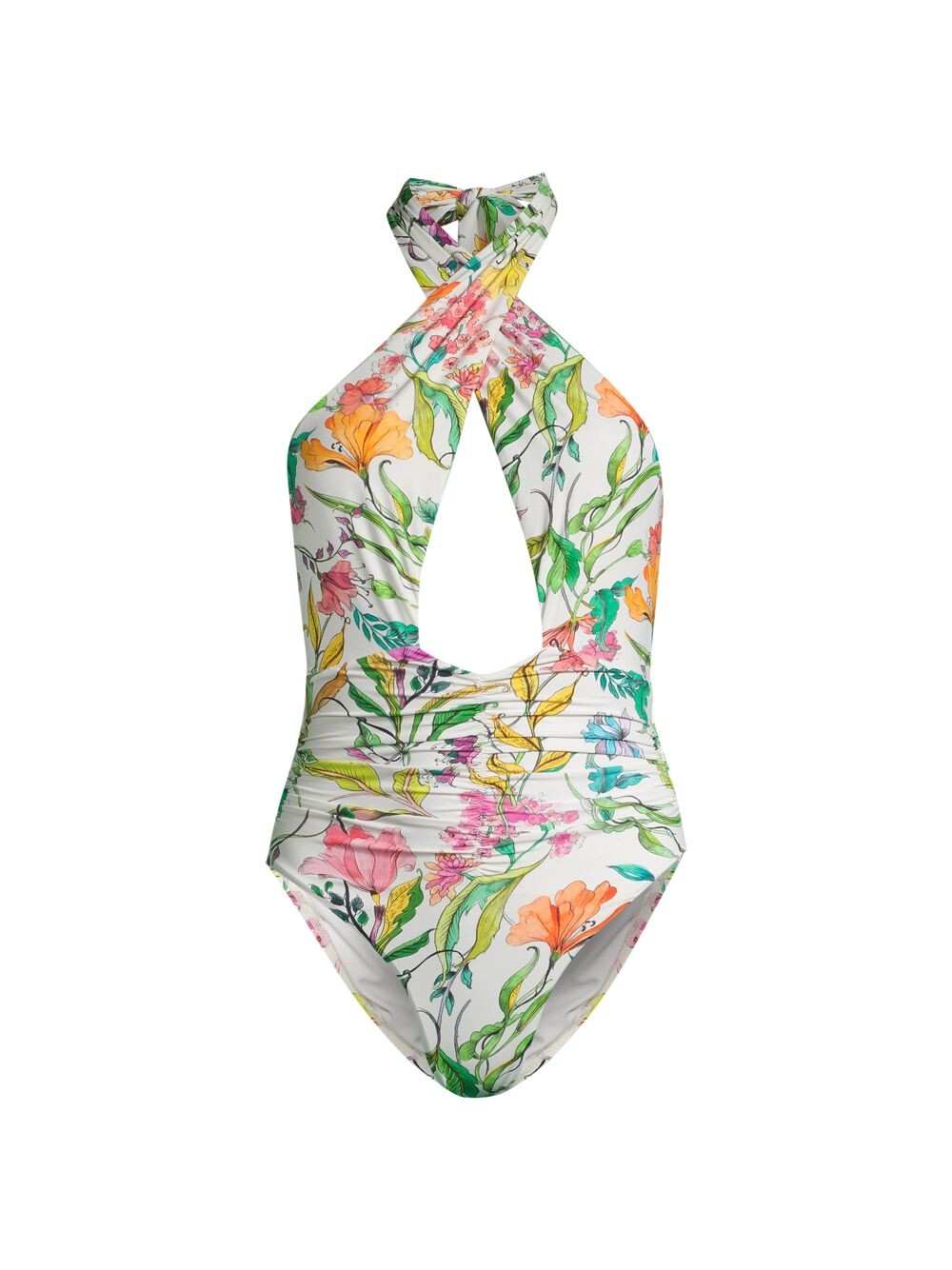 

Цельный купальник Celine Halter PQ, Желтый