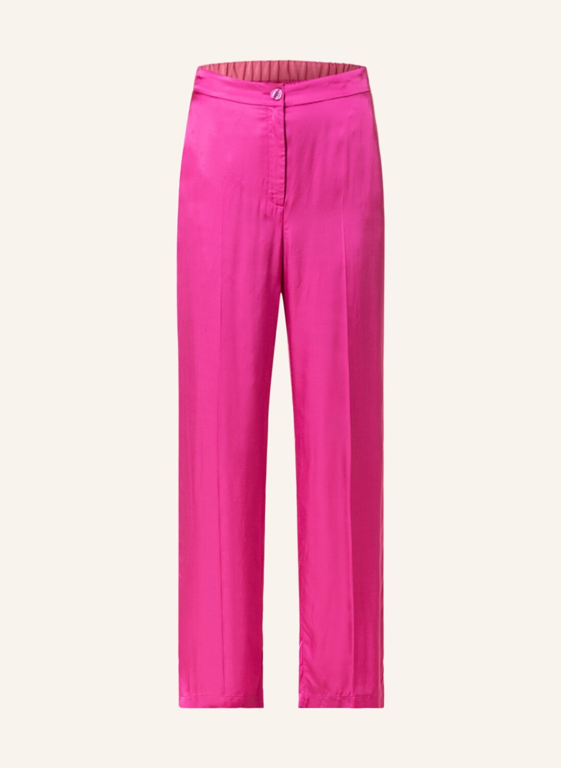 

Брюки марлен MAX & Co. TUBETTO aus Satin, фуксия, Розовый