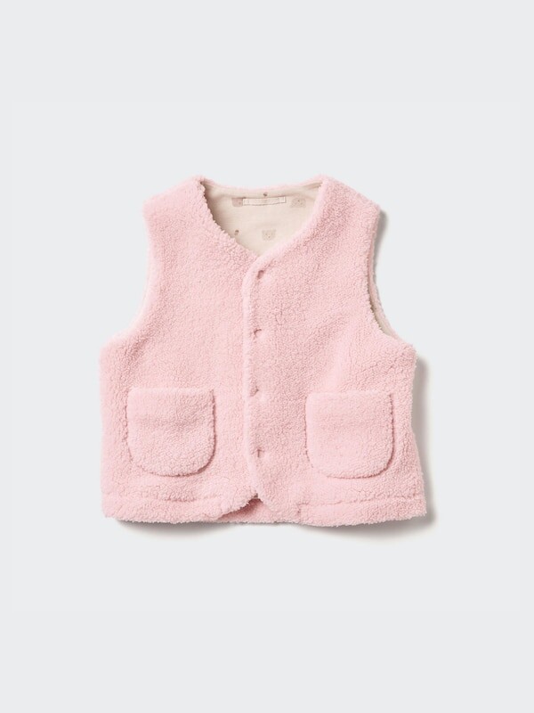 

Жилет флисовый Uniqlo, розовый
