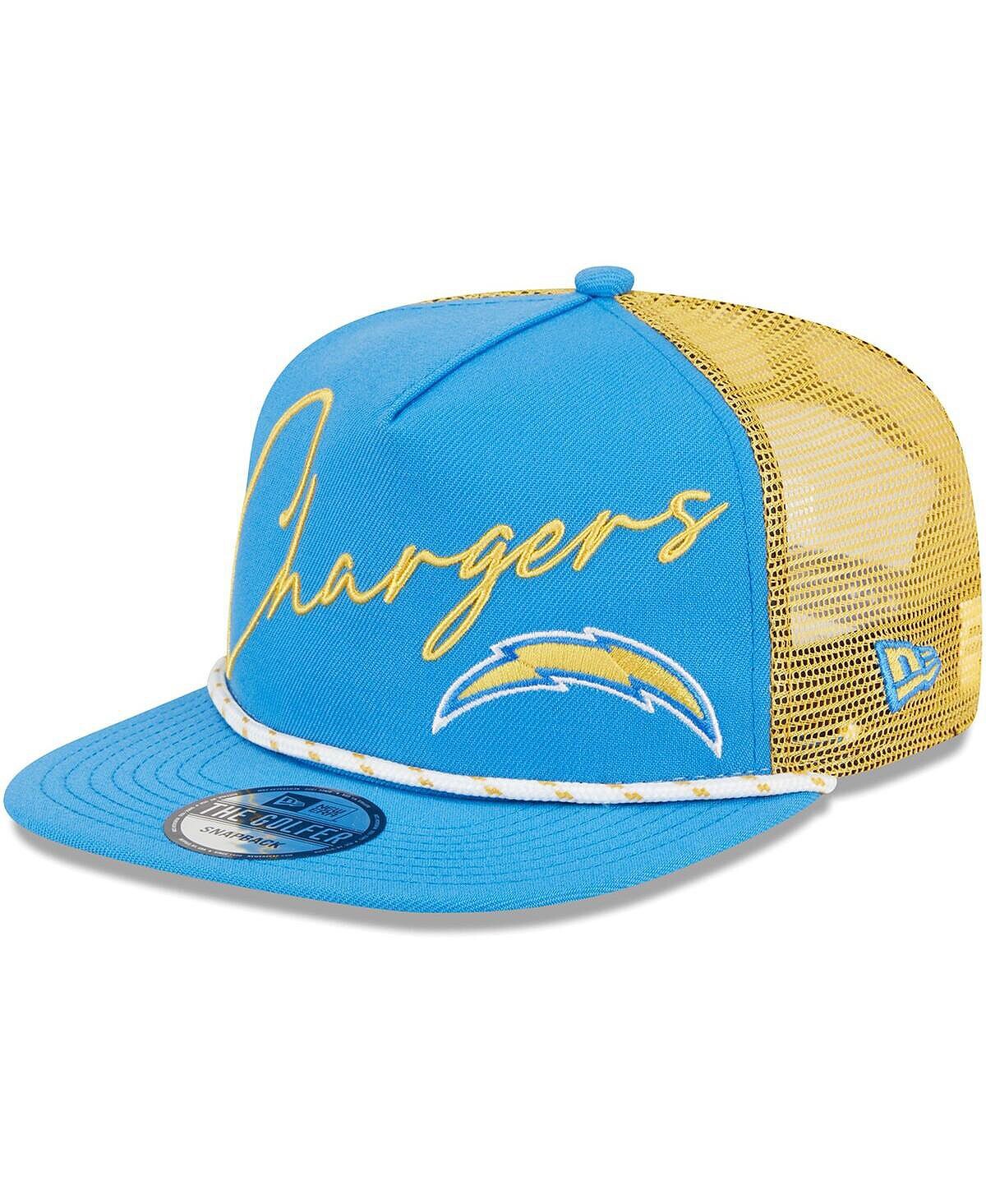 

Мужская кепка Snapback Los Angeles Chargers с логотипом Golfer 9FIFTY синего цвета New Era