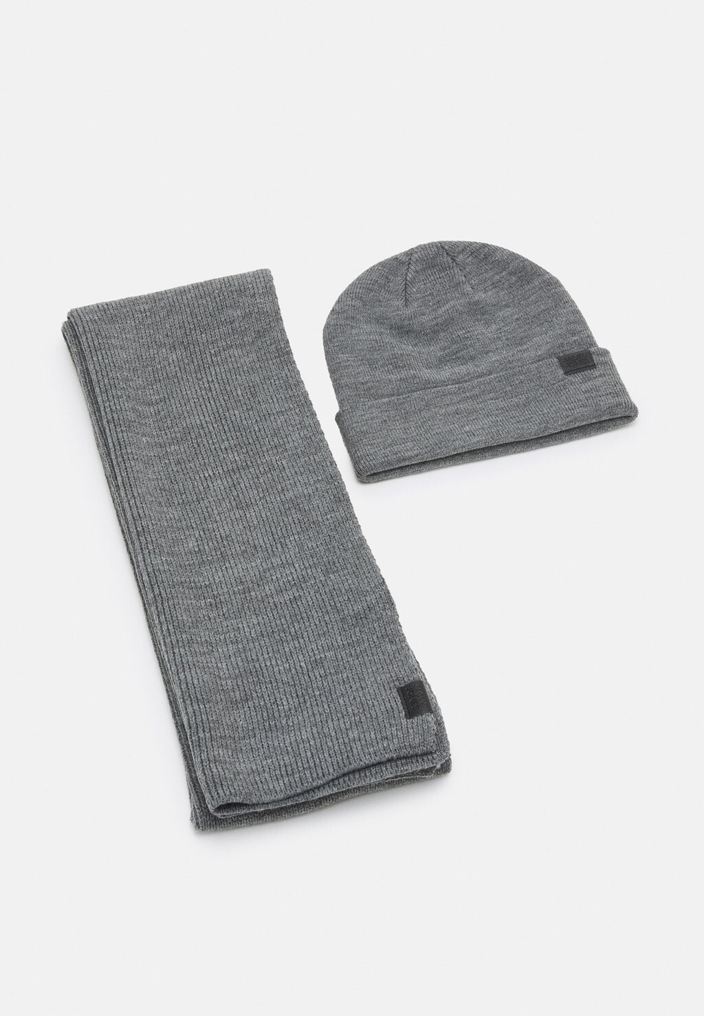 

Шарф JACJOLLY GIFTBOX SET Jack & Jones, серый меланж