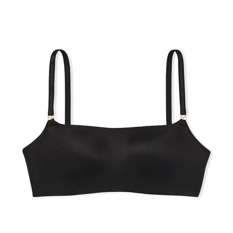 

Бюстгальтер Victoria's Secret Love Cloud Smooth Straight-Neck Lounge, черный
