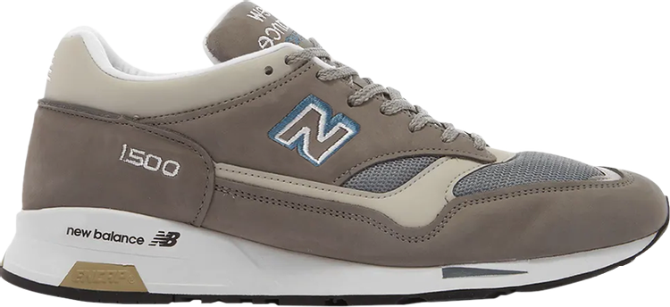 Кроссовки New Balance 1500 Made in England 'Grey Slate Blue', серый - фото