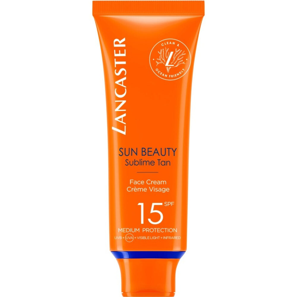 

Lancaster Солнцезащитный крем для лица Sun Beauty Face Cream SPF15 50мл