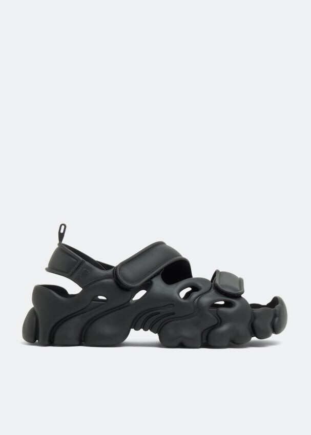 

Сандалии MELISSA x Collina Strada Puff sandals, черный