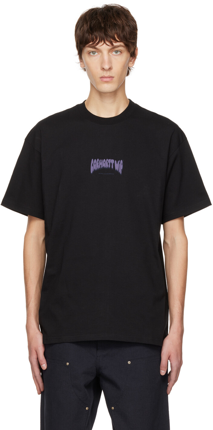 

Черная футболка с надписью Bubble Carhartt Work In Progress