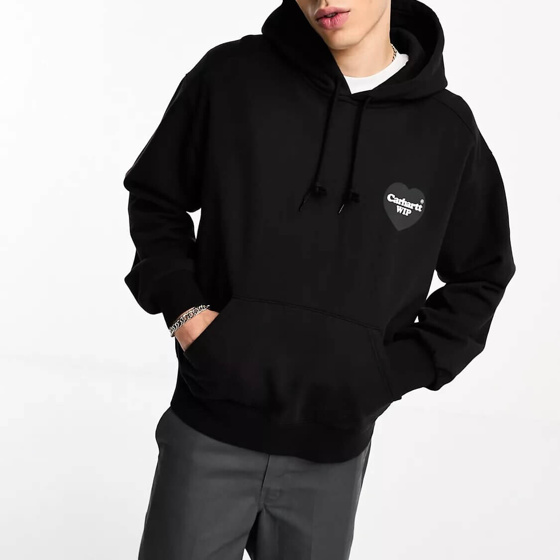 

Худи Carhartt WIP Heart Backprint, черный