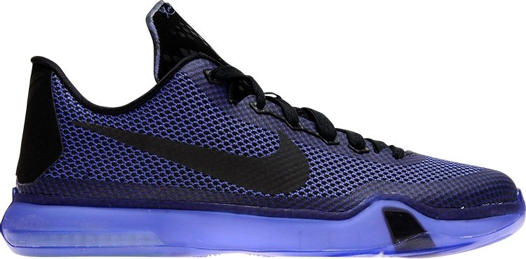 Кроссовки Nike Kobe 10 GS 'Blackout', фиолетовый