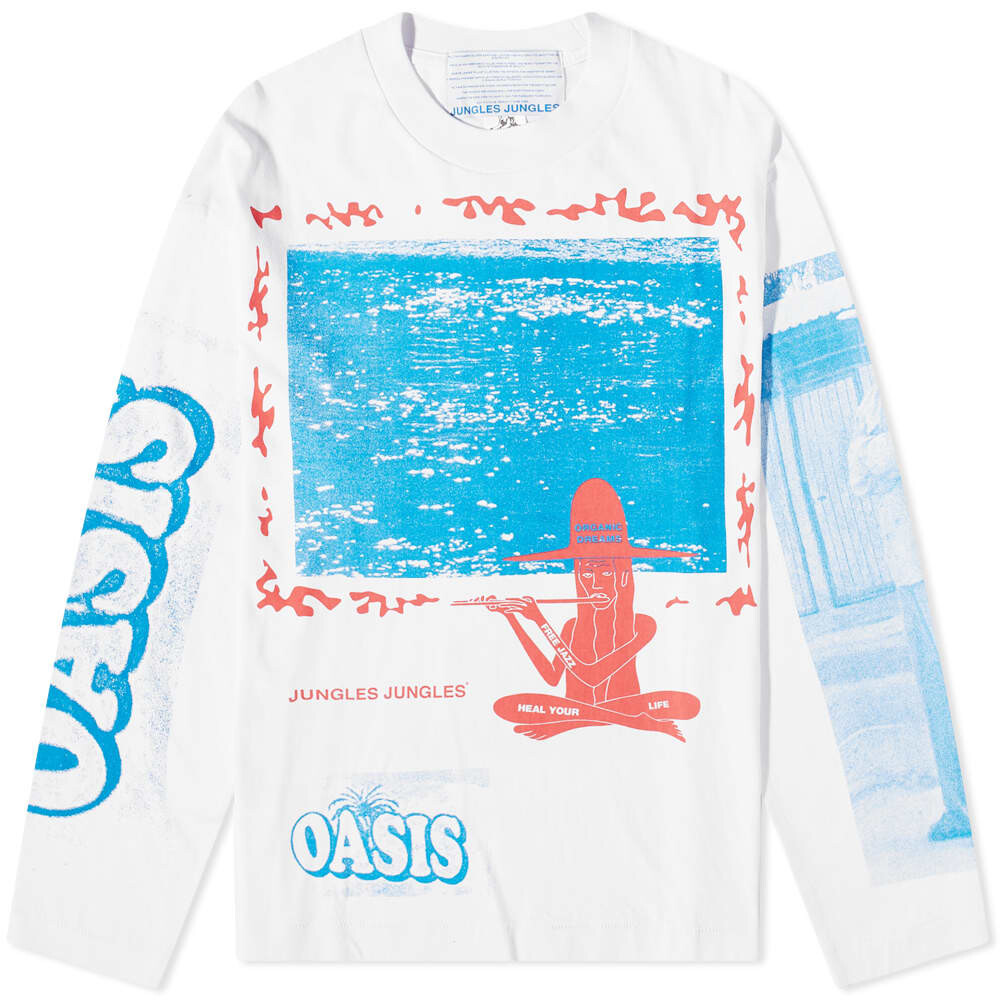 

Футболка Jungles Jungles Long Sleeve Password to Nirvana Tee, Синий