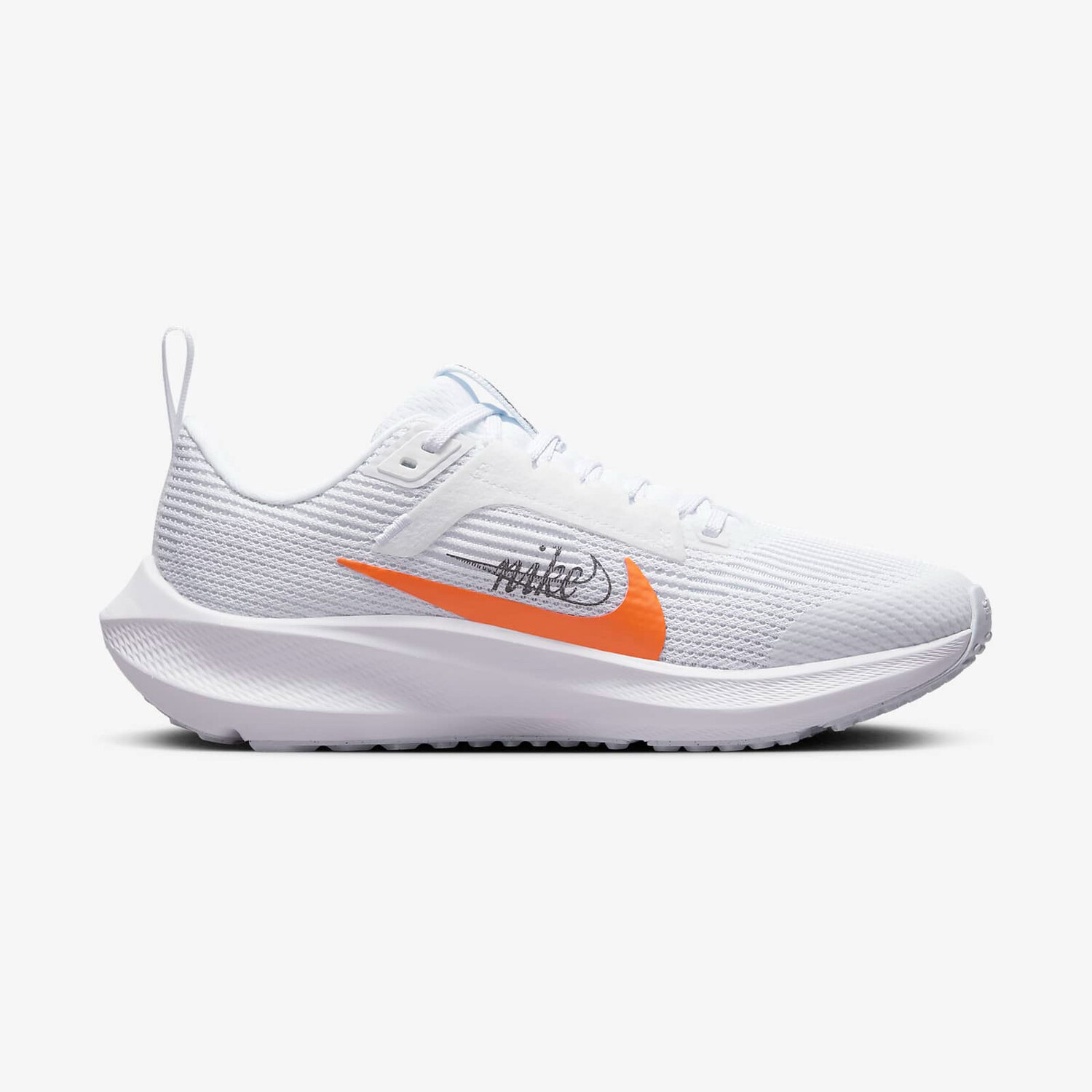 Кроссовки Nike Air Zoom Pegasus 40 Premium GS, белый/мультиколор клуб нумизмат медаль швейцарии посеребрение спортивные соревнования по легкой атлетике в женеве