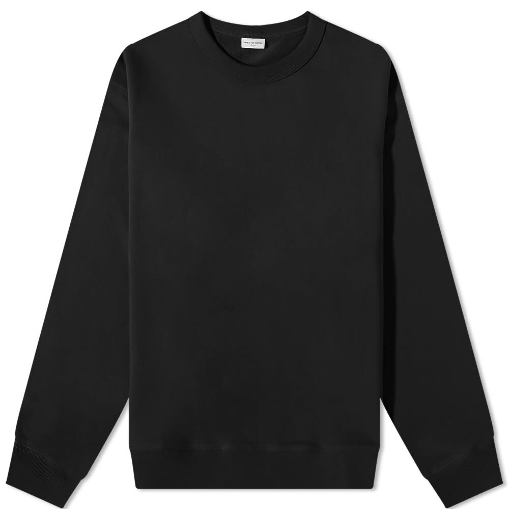 

Толстовка Dries Van Noten Hax Crew Sweat, Черный