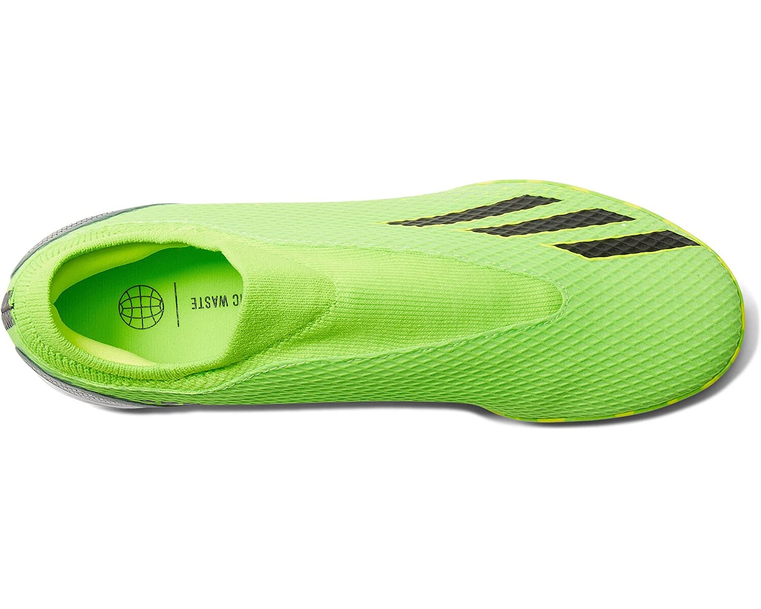 

Кроссовки X Speedportal.3 Laceless Turf adidas, солнечно-зеленый