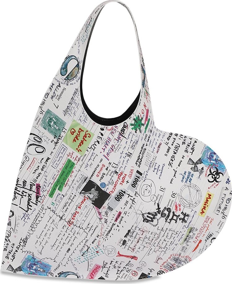 

Сумка Coperni Heart Tote Bag Multicolor, разноцветный