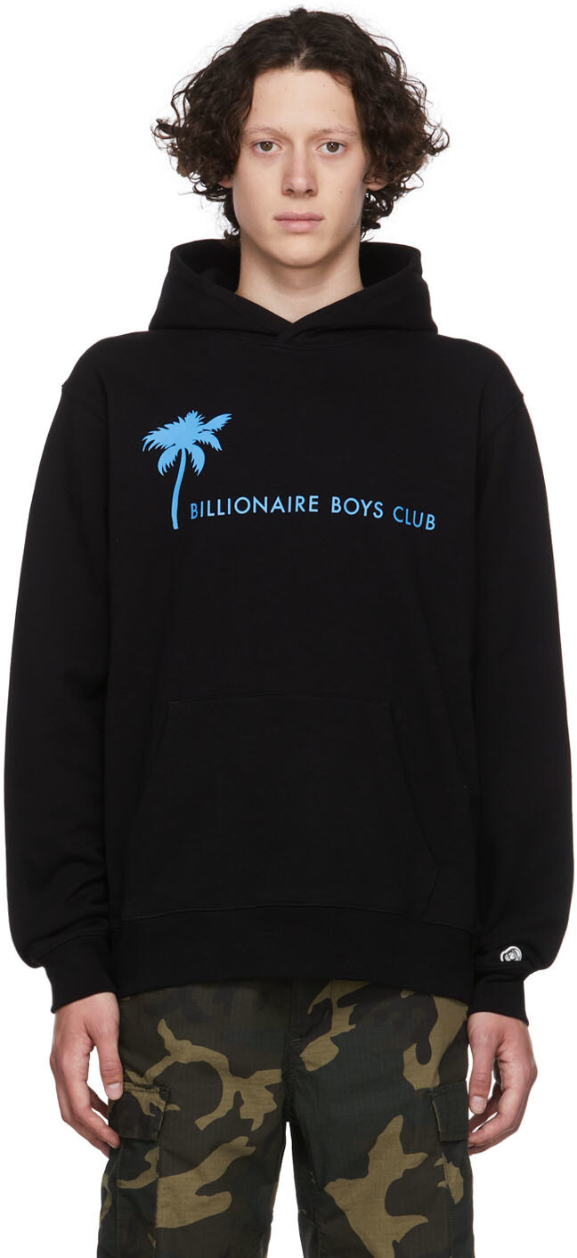 

Черный худи с принтом Billionaire Boys Club