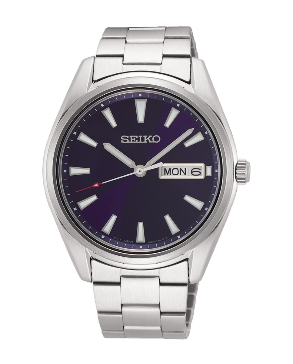 Мужские часы Neo classic SUR341P1 со стальным и серебряным ремешком Seiko, серебро
