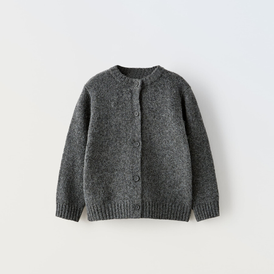 

Кардиган для девочки Zara Soft Touch Knit, серый