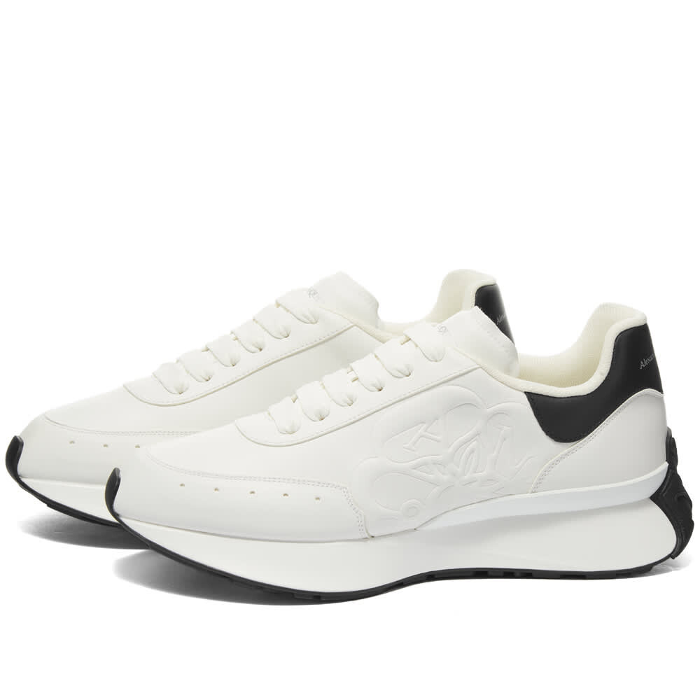 

Винтажный бегун с логотипом Seal Alexander McQueen