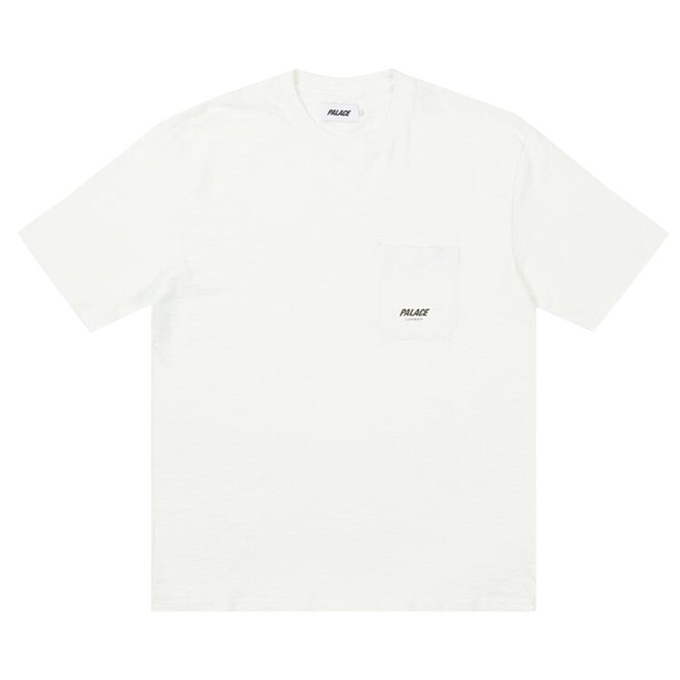 

Футболка Palace Slub Pocket Zig Zag T-Shirt 'White', белый