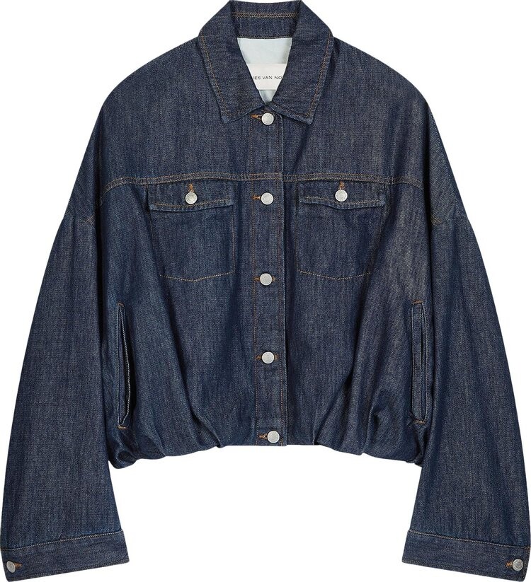 

Куртка Dries Van Noten Vesto Denim 'Indigo', синий