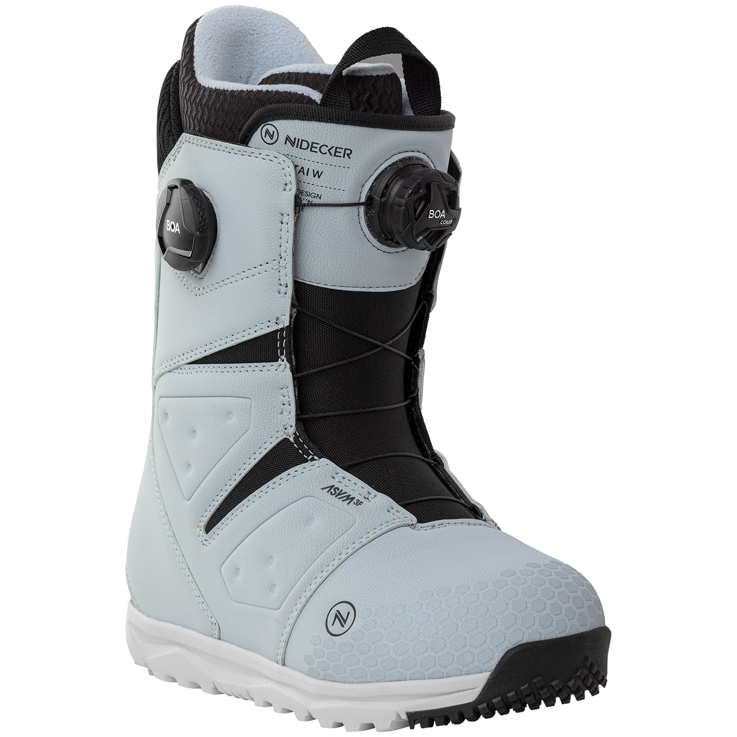 ботинки для сноуборда nidecker 2023 24 altai white us 8 Ботинки для сноуборда Nidecker Altai — женские 2023, cloud