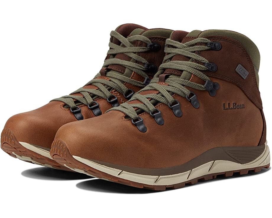 

Кроссовки Alpine Hiking Sneaker Leather L.L.Bean, коричневый