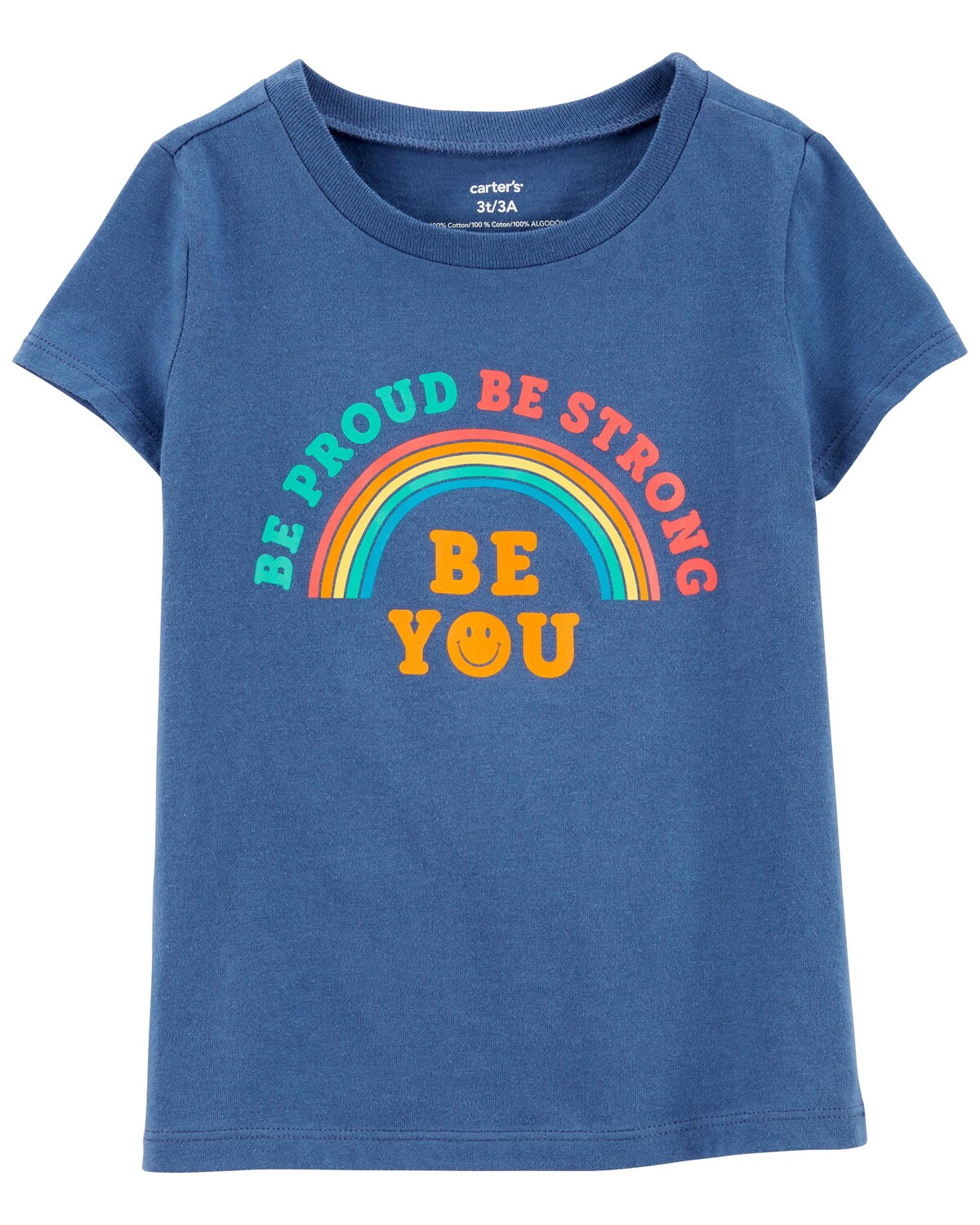 

Футболка Kid Love for All из джерси Carter's, синий