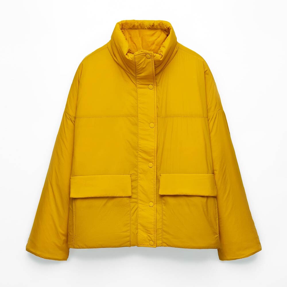 

Куртка Oysho Lightweight Water-repellent Fellex Aerogel Padded, желтый