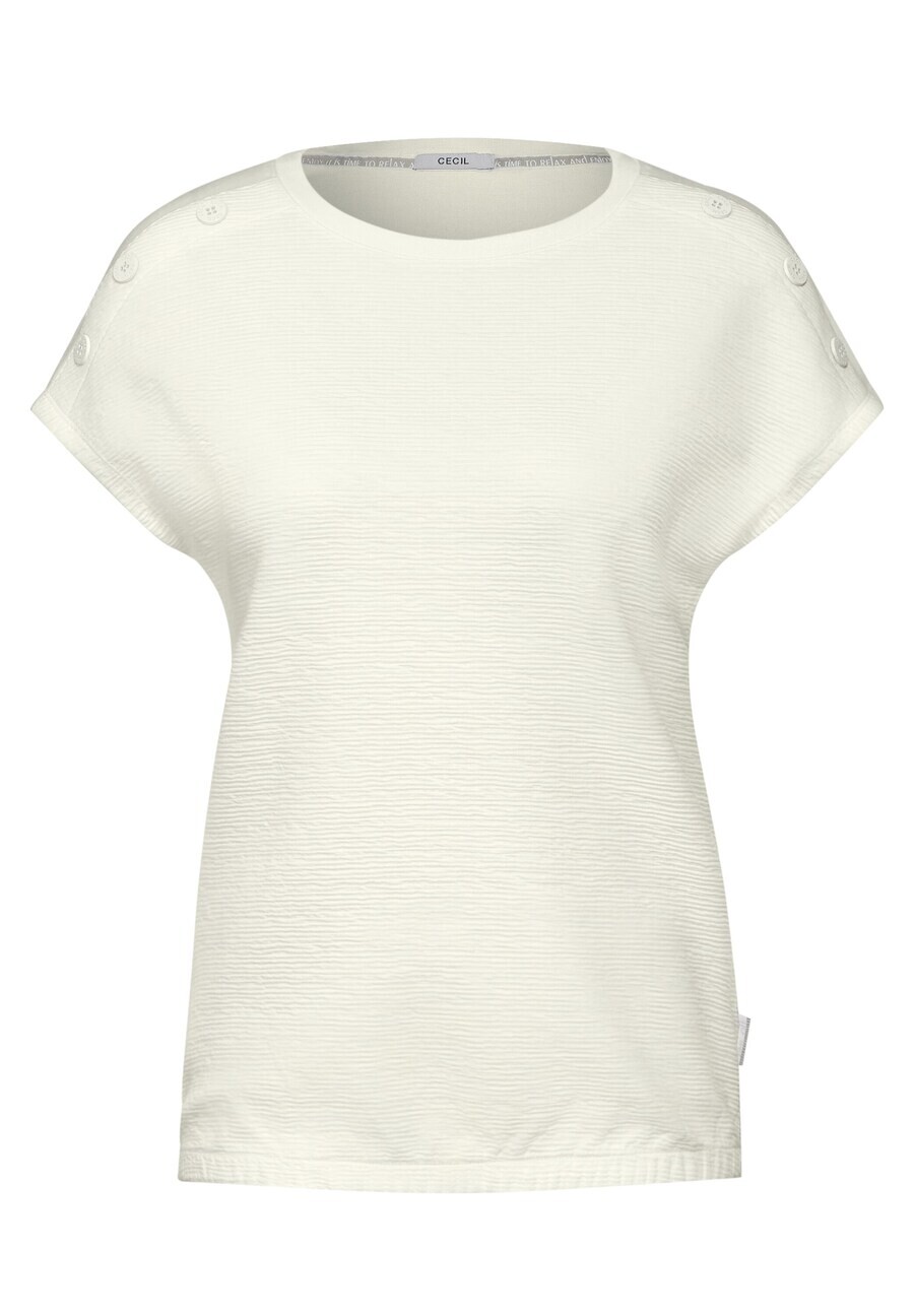 

Футболка CECIL, цвет natural white