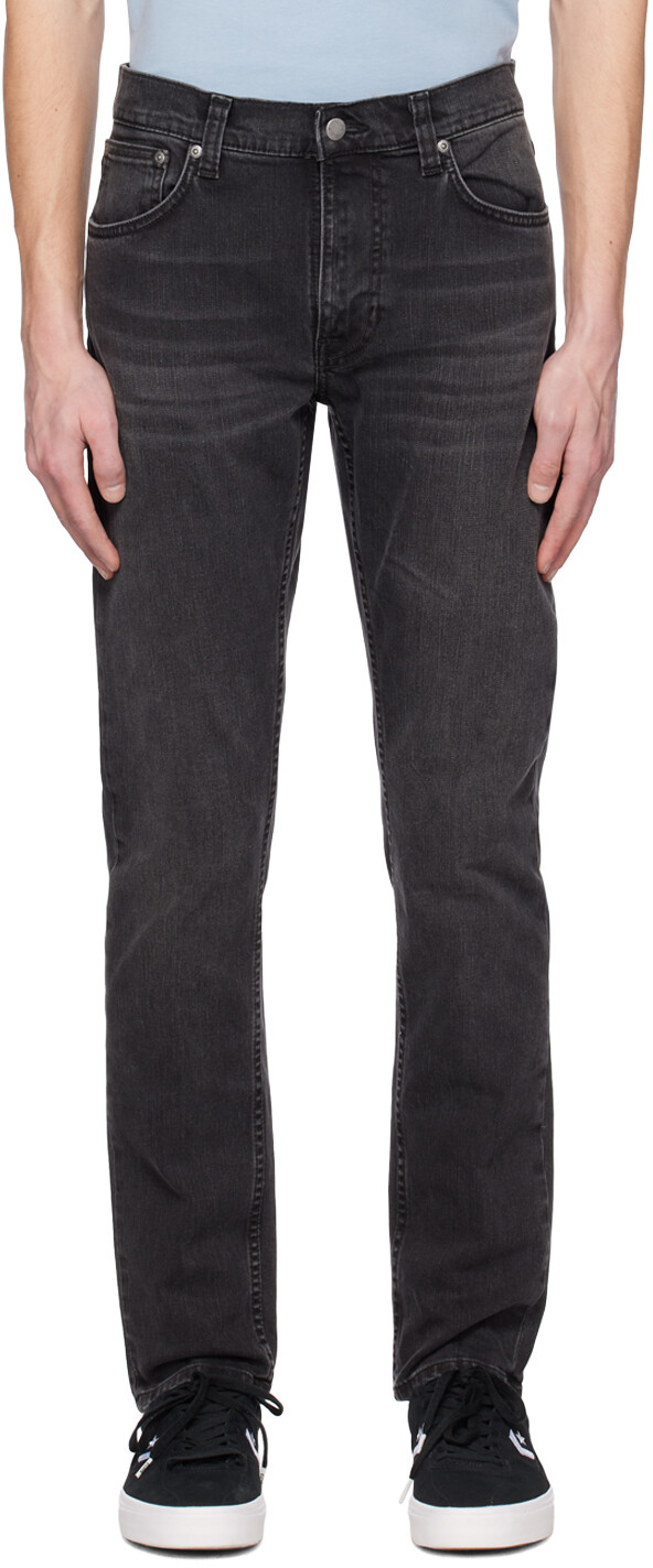 

Черные джинсы скинни Dean Nudie Jeans