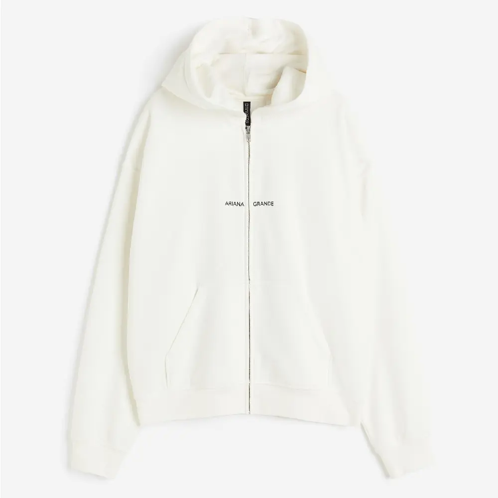 

Толстовка H&M Printed Hooded Ariana Grande, кремовый, Бежевый