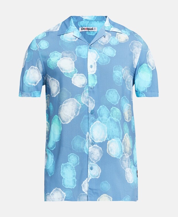 

Рубашка с короткими рукавами – стандартный крой Desigual, синий