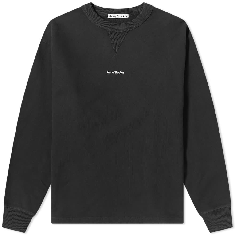 Толстовка Acne Studios Fin Stamp Crew Sweat цена и фото