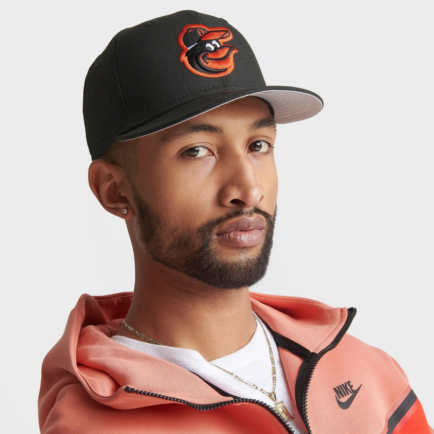 

Бейсболка New Era Baltimore Orioles MLB Trucker 9FIFTY Snapback, черный