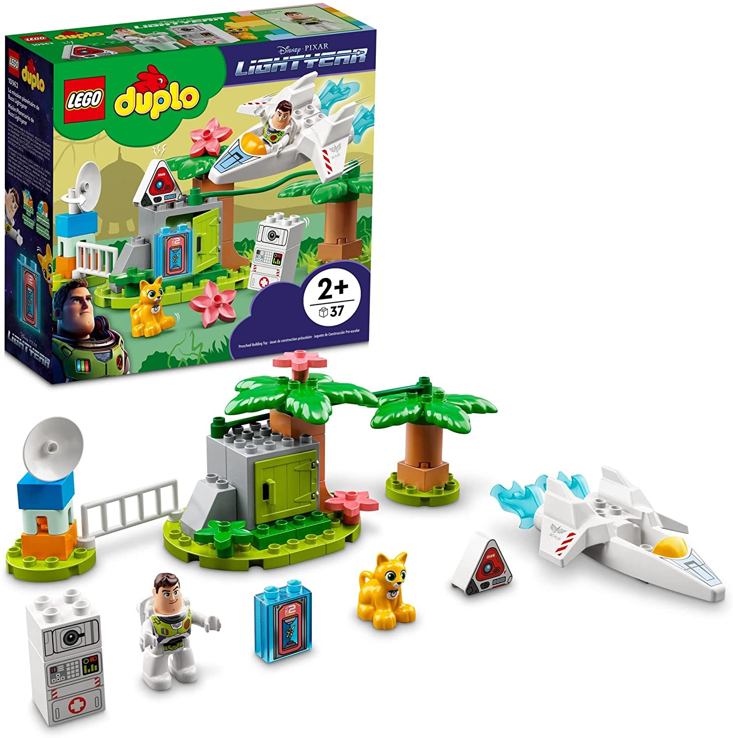 цена Конструктор LEGO DUPLO Disney Pixar Планетарная миссия Базза Лайтера 10962