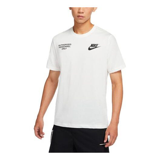 

Футболка Nike AS Sportswear TECH AUTH PERSONNEL T Sail DO8324-133, белый