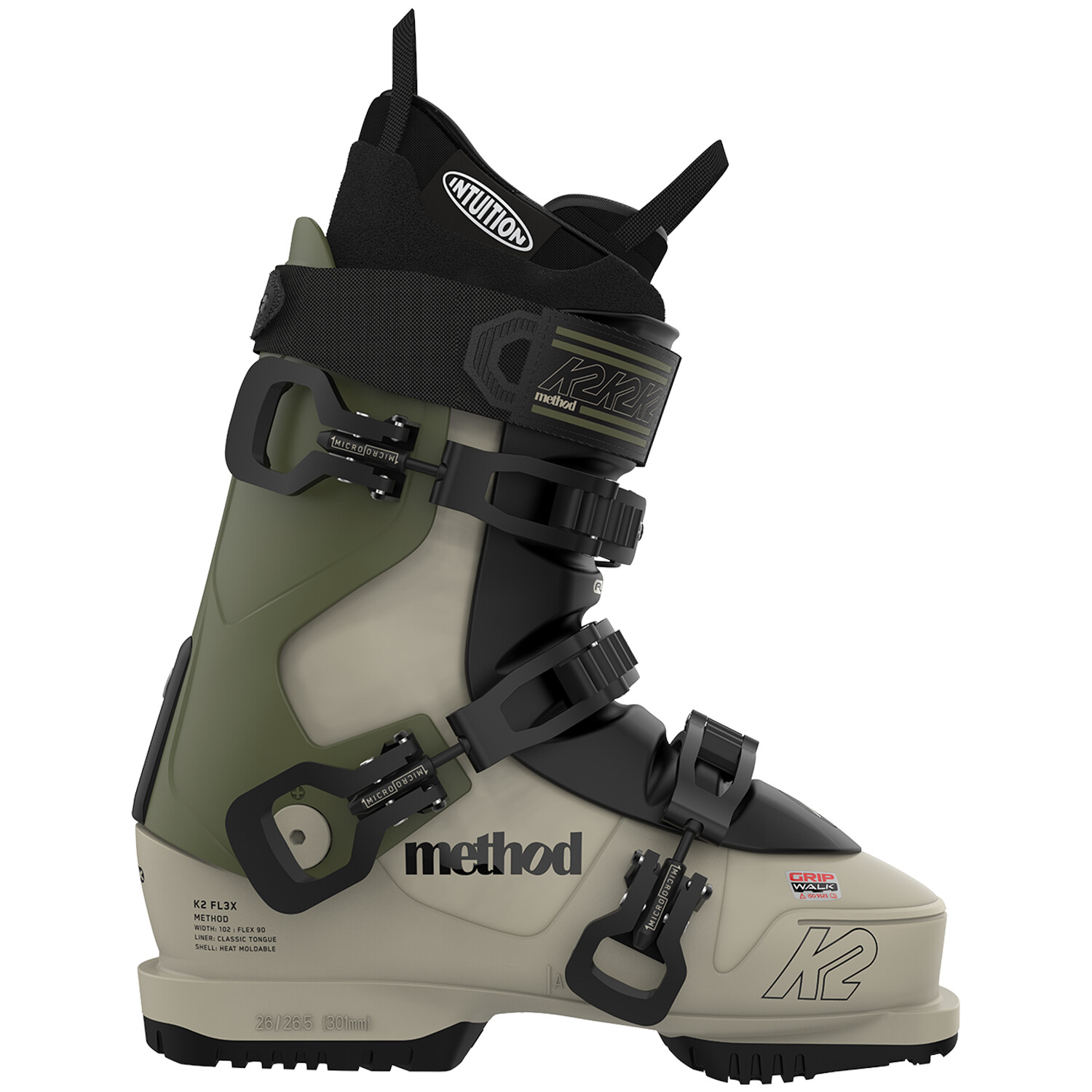 

Ботинки K2 FL3X Method лыжные, бежевый