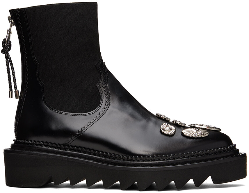 

Ботинки Black Side Gore Metal Boots Toga Pulla