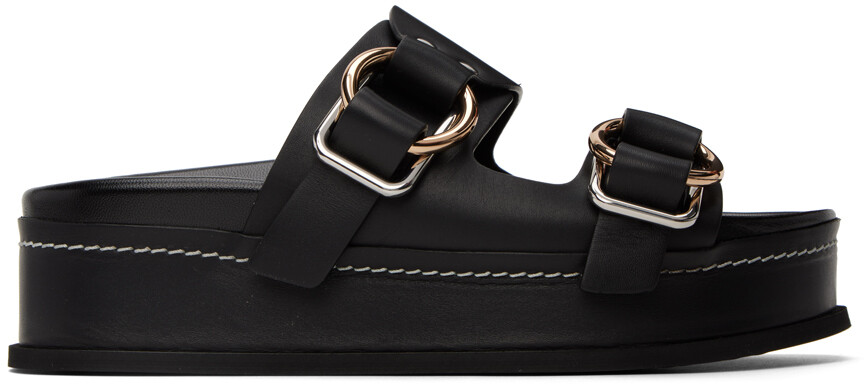 

Черные шлепанцы Фрида 3.1 Phillip Lim