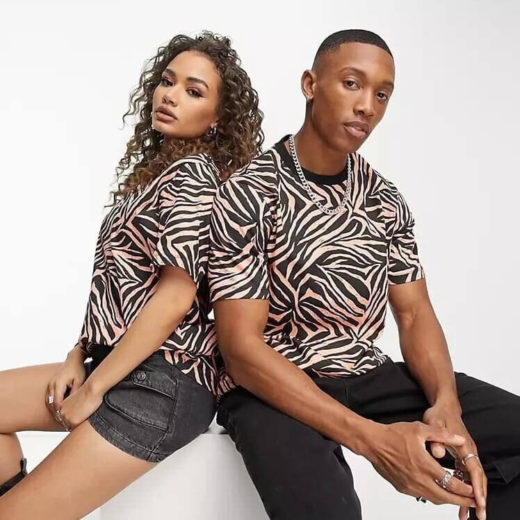 Футболка Asos Made In Kenya Unisex, черный