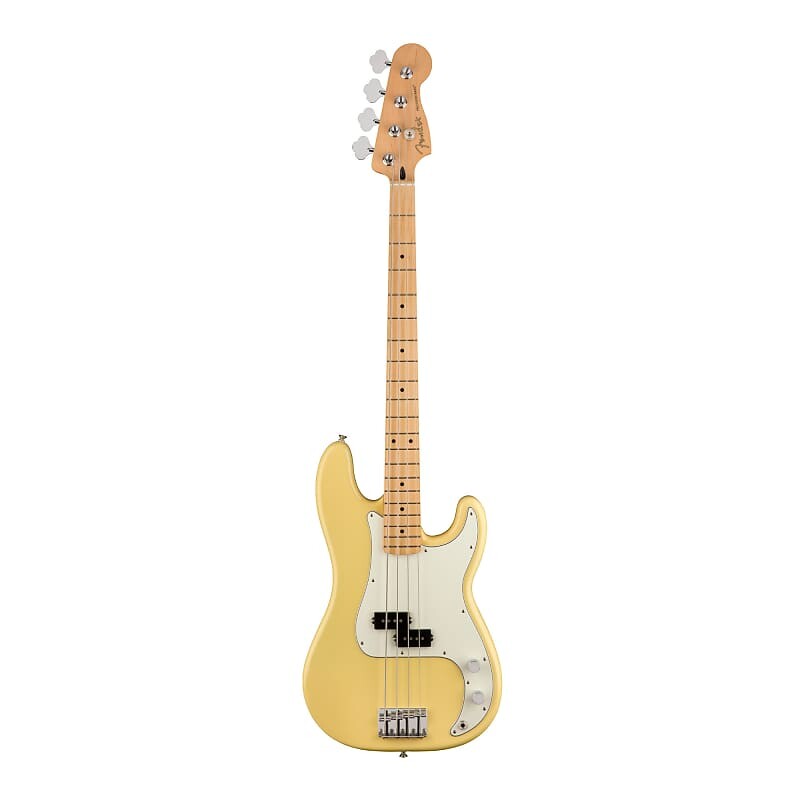

4-струнная электрическая бас-гитара Fender Player Precision (правая рука, масляный крем) Player Precision 4-String Electric Bass Guitar (Right-Hand, Buttercream)