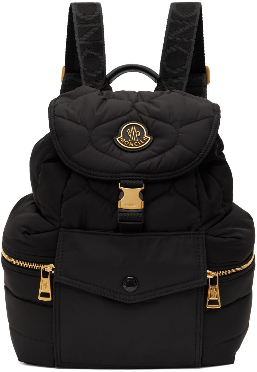 

Черный космический рюкзак Moncler