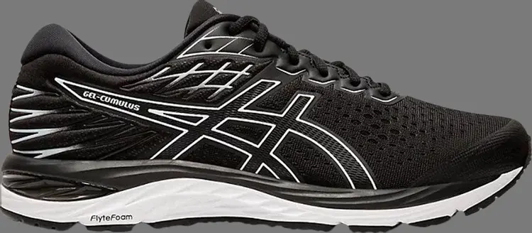 

Кроссовки gel cumulus 21 'black white' Asics, черный