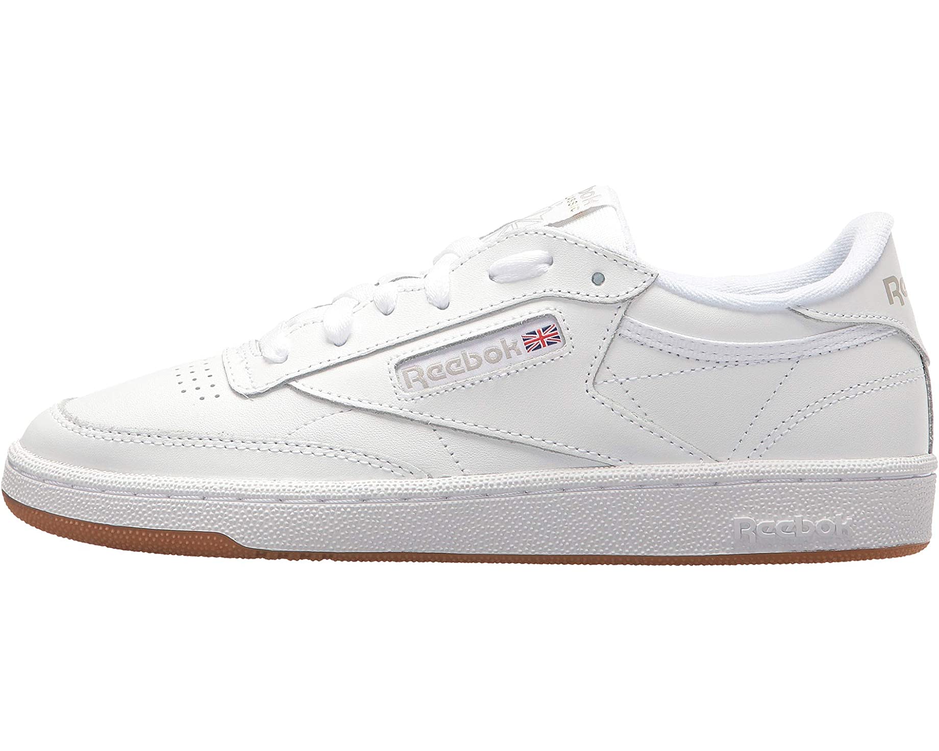 Женские кроссовки Reebok Club C 85 Lifestyle, белый/серый - фото