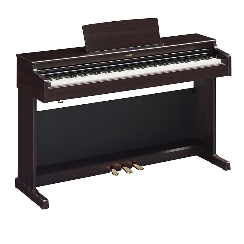 

Yamaha Arius YDP-165 88-клавишное традиционное цифровое пианино со скамьей, темный палисандр YDP165R