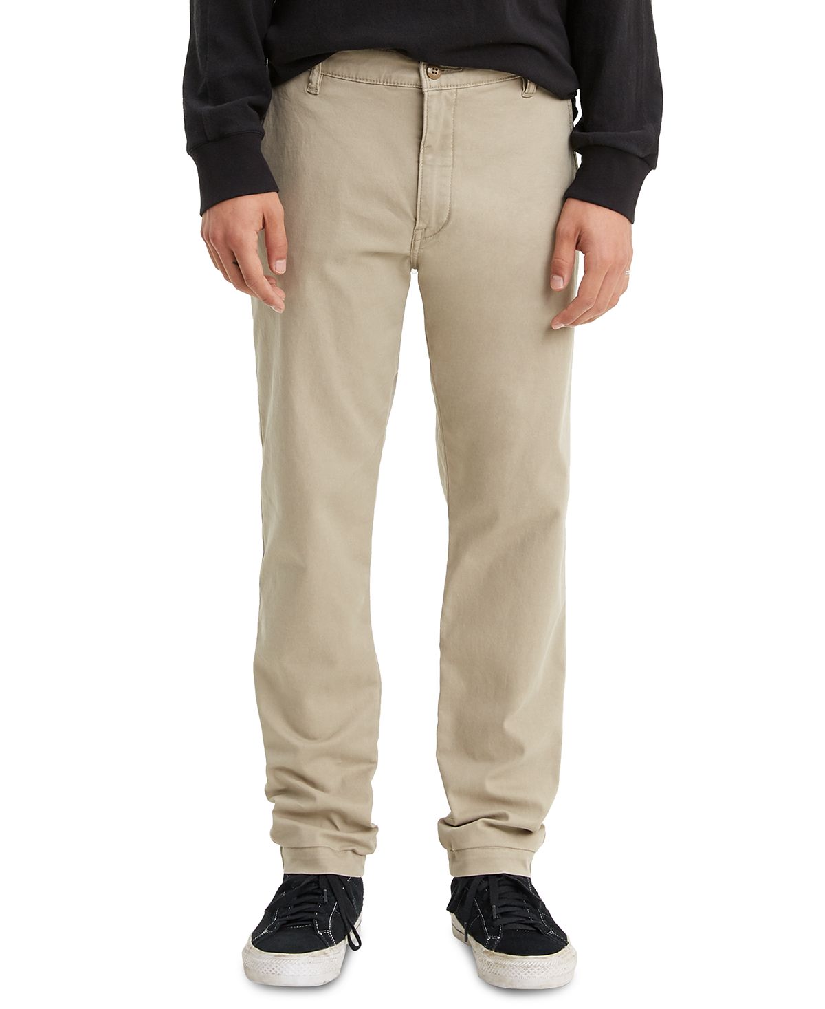 Мужские эластичные брюки xx chino standard с зауженным кроем Levi's, мульти школьные брюки чинос oshkosh повседневный стиль карманы размер 6 синий
