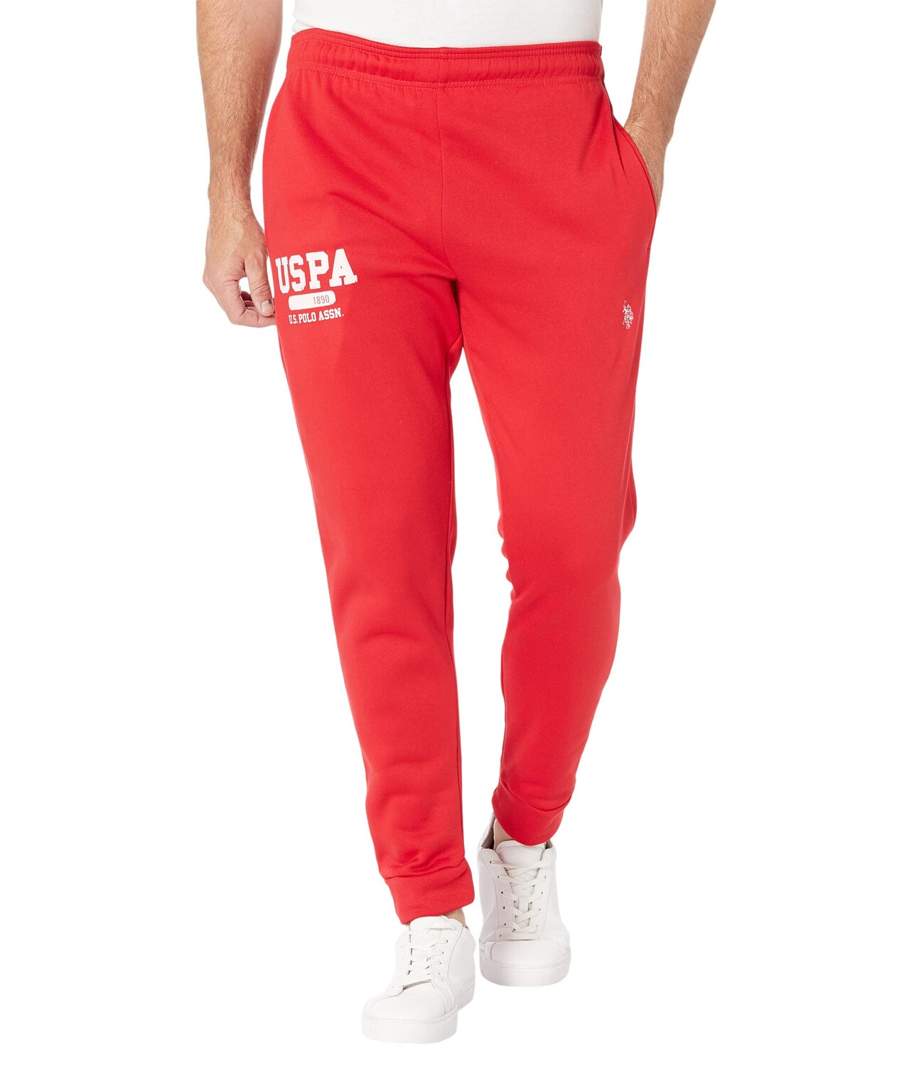 

Джогггеры U.S. POLO ASSN., USPA Trainer Joggers, Красный